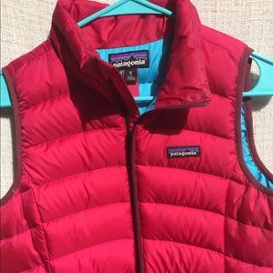 Patagonia down sweater vest Girl’s